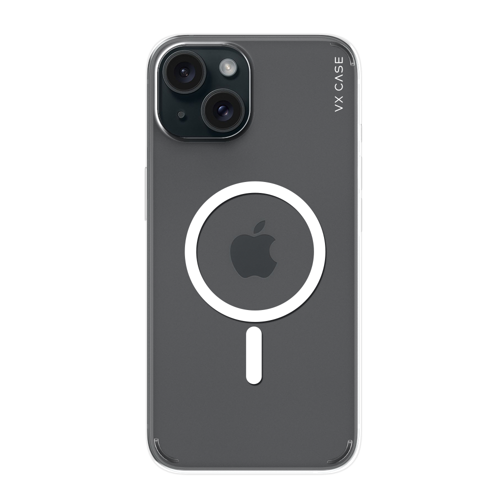 Capa Magsafe VX Case iPhone 15 - Transparente
