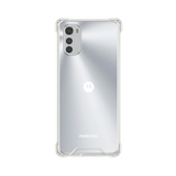 Capa de Silicone Rígida VX Case para Moto E32 - Transparente
