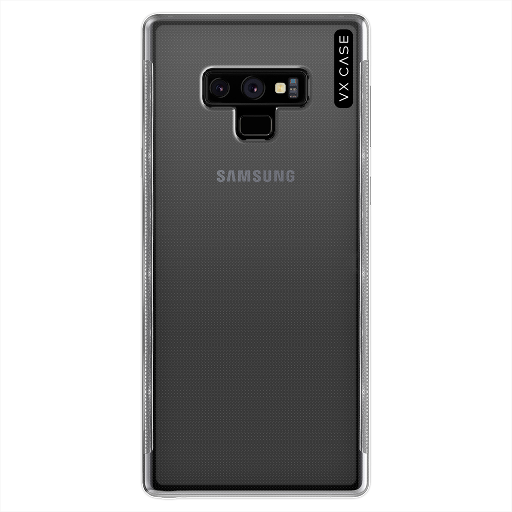 Capa para Galaxy Note 9 de Silicone Rígida Transparente