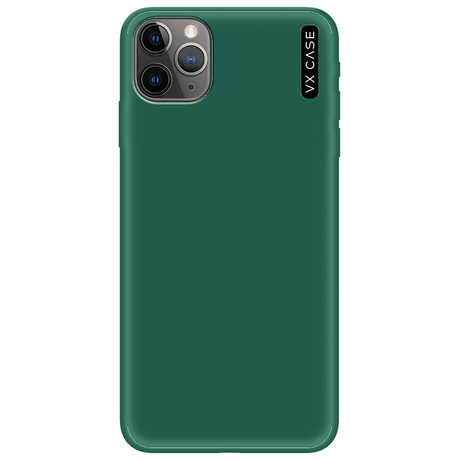 Capa para iPhone 11 Pro de Polímero Verde Meia-noite - VX Case