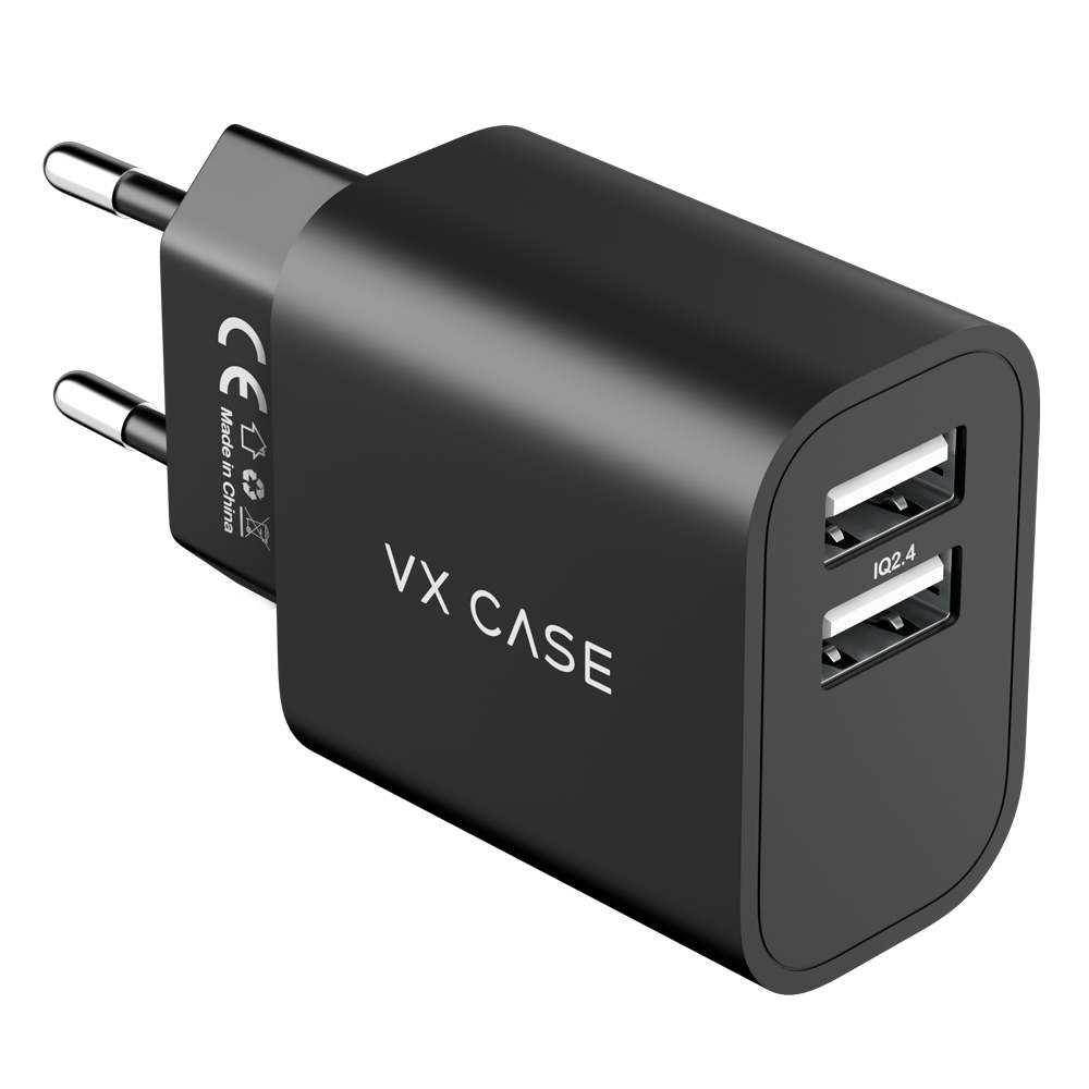 Adaptador de Parede com 2 portas USB VX Case - VX Case