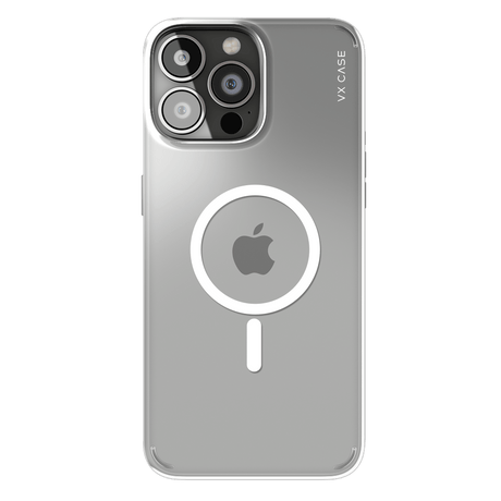Capa Magsafe para iPhone 13 Pro Max - Silicone Rígida Transparente - VX Case
