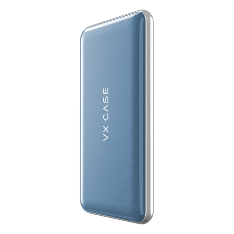 Bateria Externa Diamond Wireless VX Case 10.000mAh Azul - VX Case
