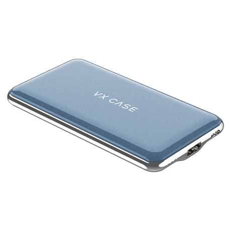 Bateria Externa Diamond Wireless VX Case 10.000mAh Azul - VX Case