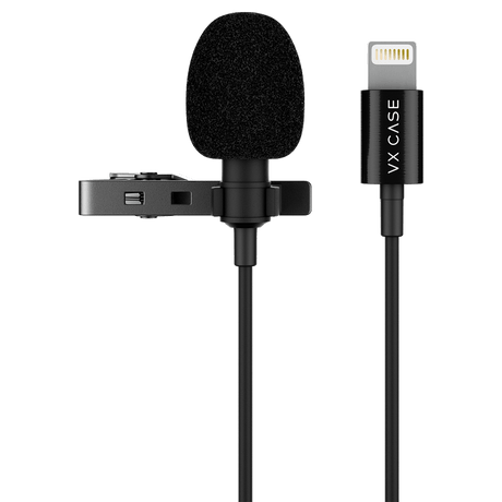 Microfone de Lapela VX Case Lightning - VX Case